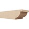 Ekena Millwork 6in. W x 4in. H x 16in. L Alpine Woodgrain TimberThane Rafter Tail, Primed Tan RFTUR06X04X16ALPRCPR - alternate 1